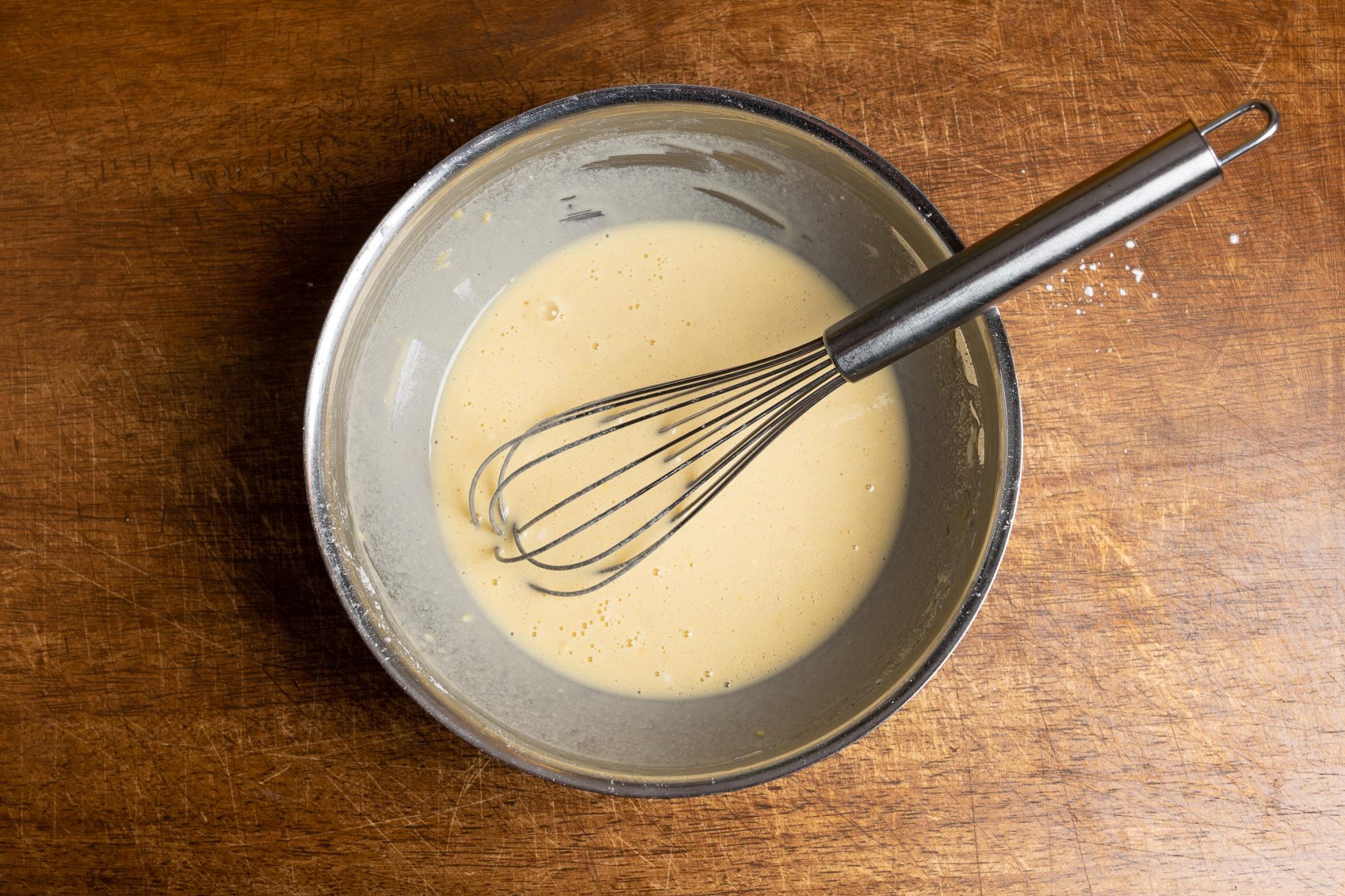 Pfannkuchenteig Rezept mit Kalorien und Nährwerte. Einfaches ...