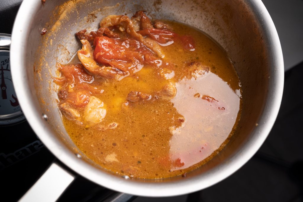 Schweinerücken Schweinebraten Sauce