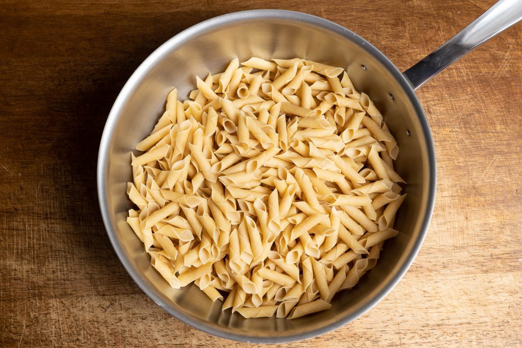Fuzi Pasta Nahaufnahme