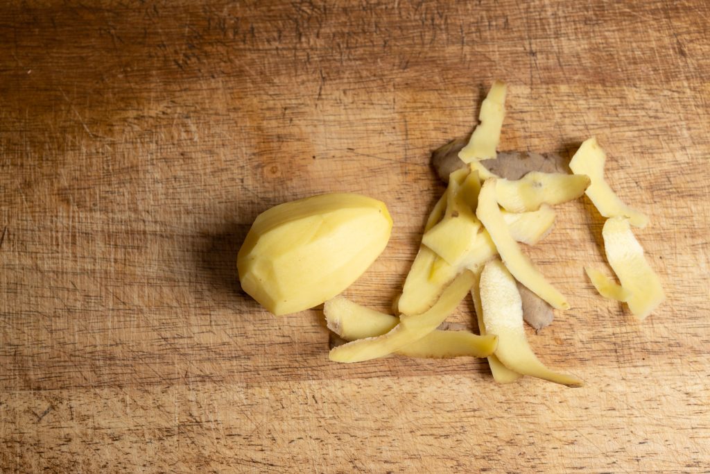 Kartoffel für Trüffelpasta