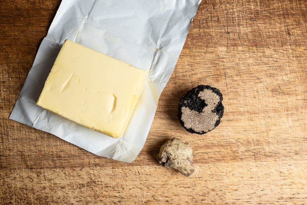 Trüffel und Butter