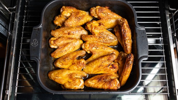 Chicken-Wings im Ofen gebraten