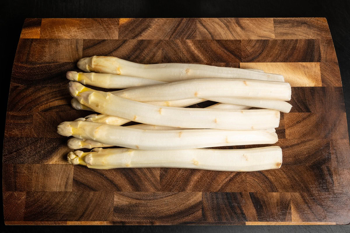 Spargel für Spargelcremesuppe