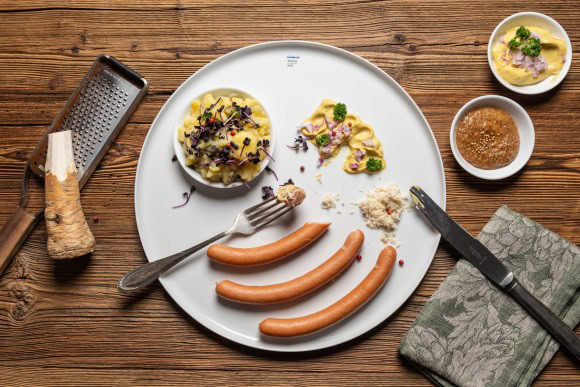 Würstchen mit Kartoffelsalat