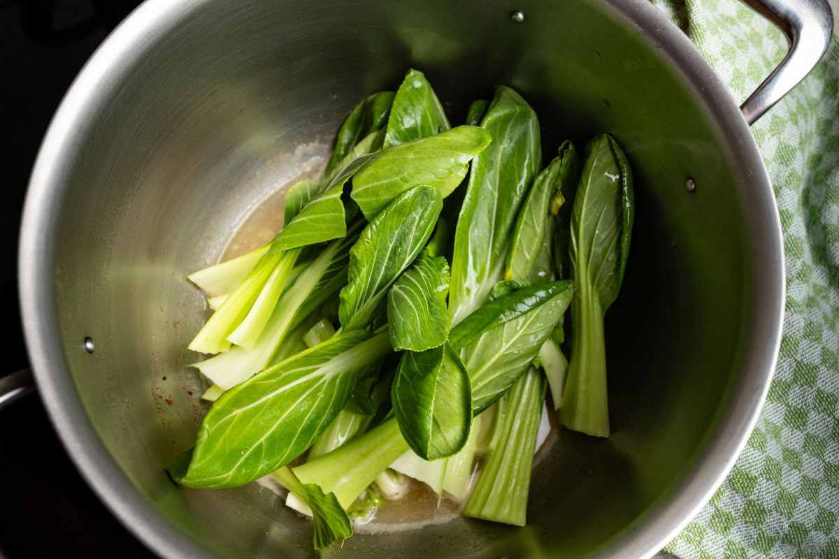 Pak Choi zubereiten