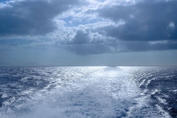 Blick vom Schiff auf Teneriffa