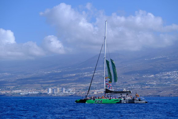 Catamaran Segelyacht