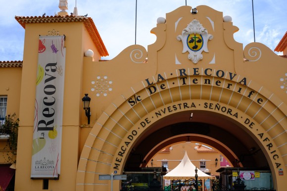 Markthalle Santa Cruz – Eingang zum Mercado de Nuestra Señora de África