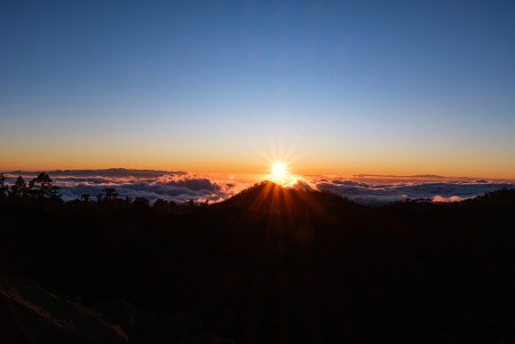 Sonnenuntergang am Teide