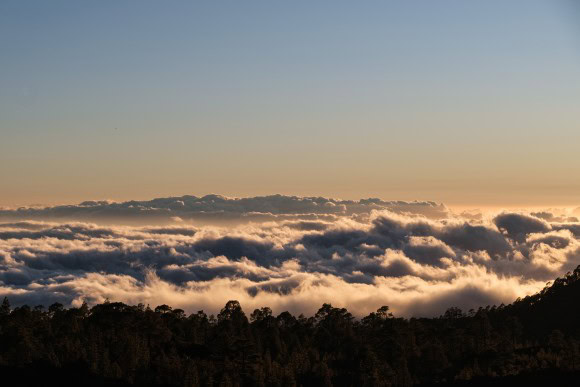 Wolkendecke am Teide