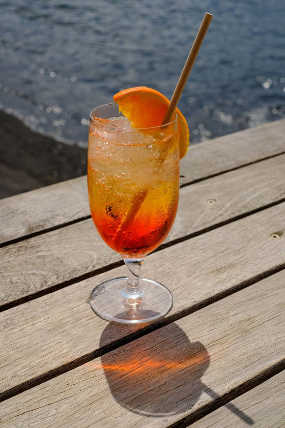 Aperol Spritz Nahaufnahme