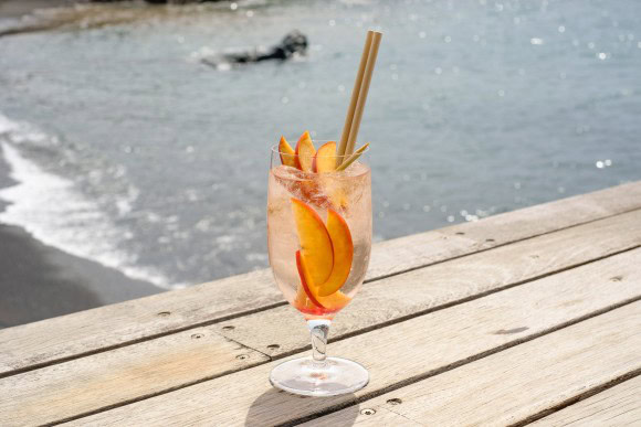 Lillet White Peach Cocktail