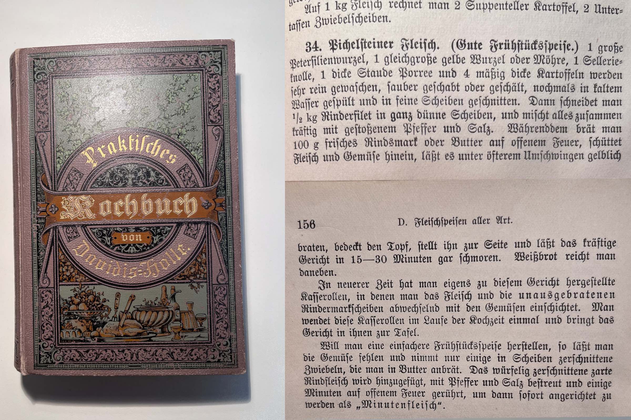 Pichelsteiner Davidis Kochbuch von 1903