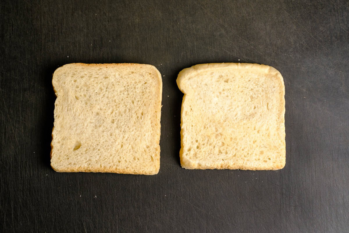 Toastbrot für Toast Hawaii