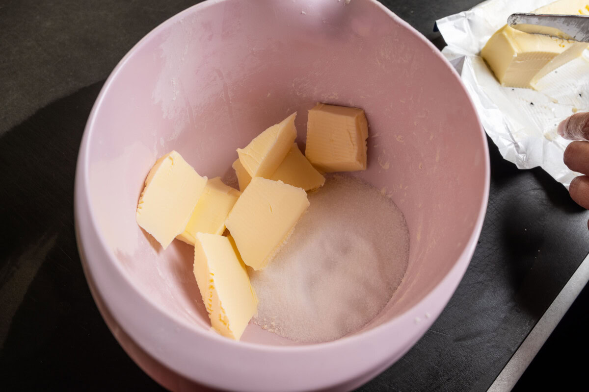 Süßer Mürbeteig zubereiten erster Step
